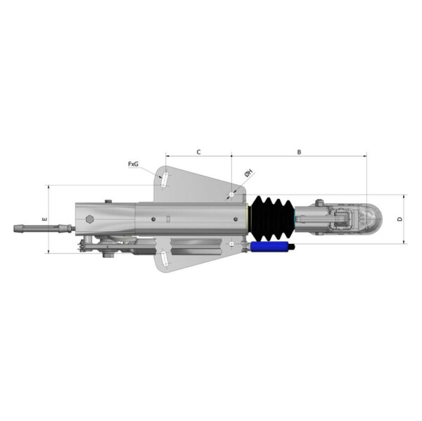 TYÖNTÖJARRU GKN RF4 EVF1800 - Image 2