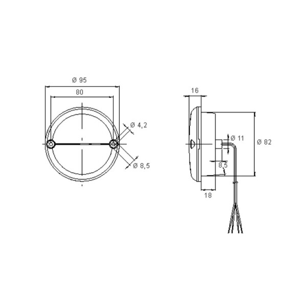 JOKON LED SN 725 12V SUMUVALO - Image 2