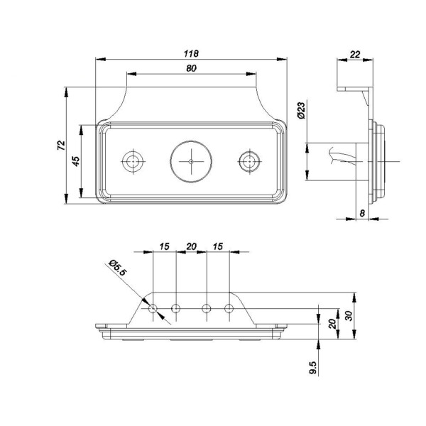 LED ETUVALO FT MD13KB 12-30V - Image 2