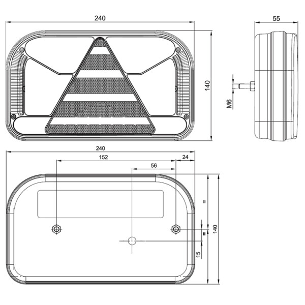 LED-TAKAVALO 12-24V VASEN - Image 3