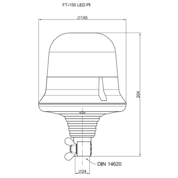 LED HÄLYTYSVILKKU 12-55V - Image 2