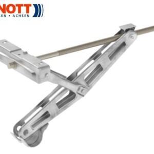 Kulmatuki KNOTT WHF 003, 1100kg T-malli
